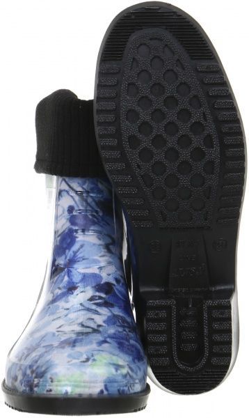 Полусапоги Alisa Line Цветы р.37 синий