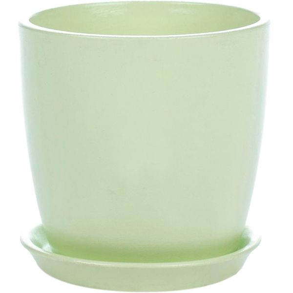 Горшок цветочный Надинкерамикс Сонет 3 л фисташковый
