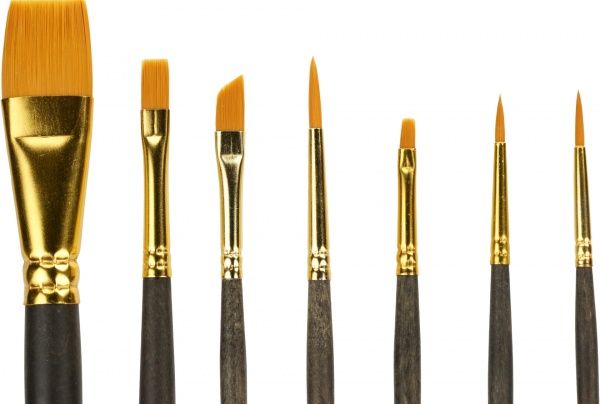 Набор кистей 7061 синтетика Kolos 