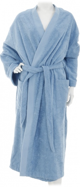 Халат махровый La Nuit Rice Galaxy р. XS синий 