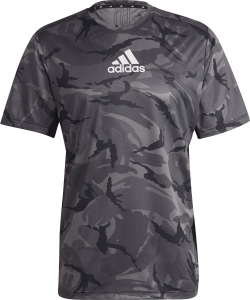 Футболка Adidas M CAMO GT1 H28795 р.S серый