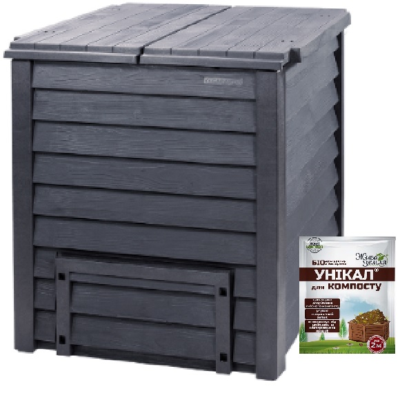 Компостер Graf 626-50-600E + річний запас компостуючих ферментів