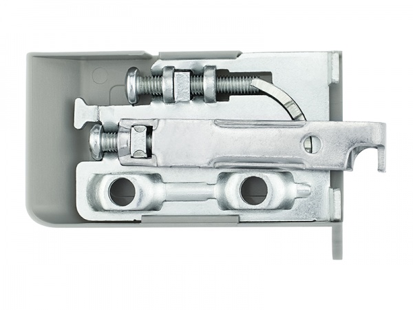 Вушко регульоване для навішування шафи сіре, праве DC