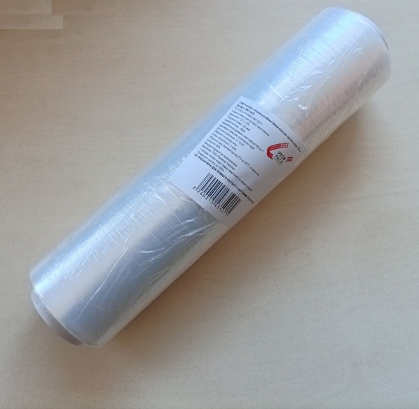 Стретч-пленка 20 мкм 25 см 0,4 кг