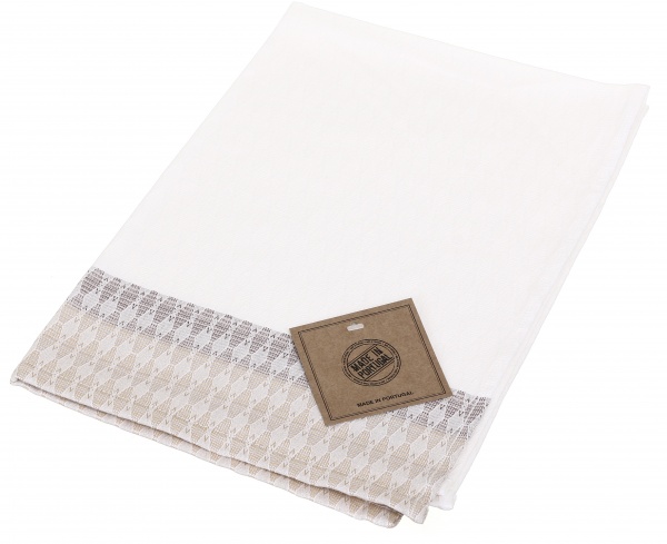 Рушник кухонний Porto 50x70 см білий Sous Dias 