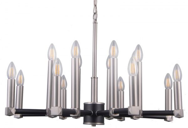 Люстра Victoria Lighting Candle SP16 10x40 Вт E14 сатин 
