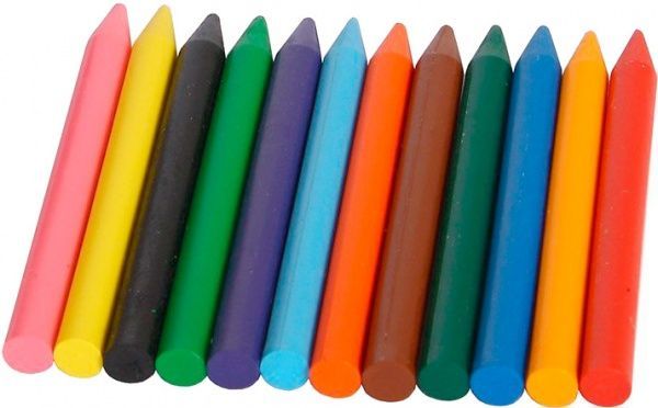 Олівці воскові Jumbo 8 шт. 1 вересня