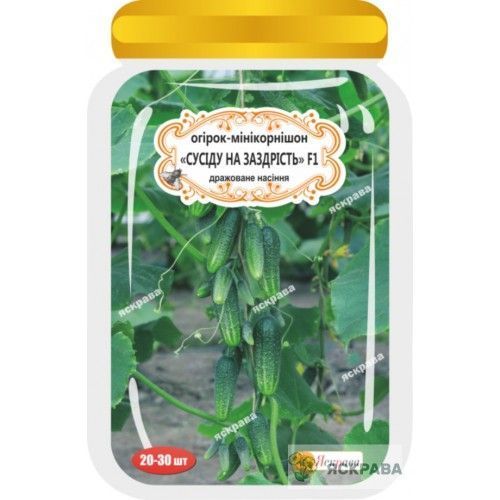 Семена Яскрава огурец Соседу на зависть F1 20 шт. (4823069908799)