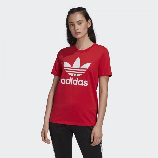 Футболка Adidas TREFOIL TEE FM3302 36 красный