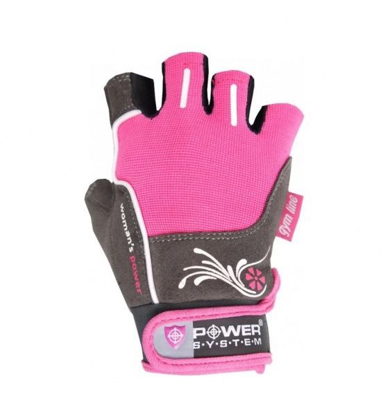 Рукавички для фітнесу Power System 2570 рожеві р. XS 
