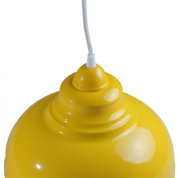 Подвес Светкомплект Loft PLC 412 1x40 Вт E27 желтый 