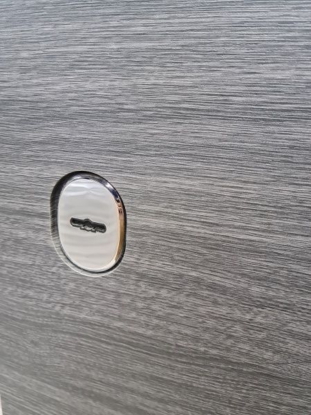 Двері вхідні Булат Статус 518 венге сірий 2050x950мм праві