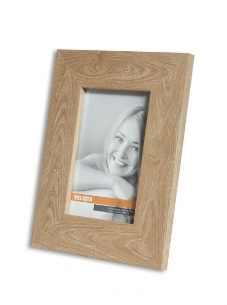 Рамка для фотографії зі склом Velista 40К-14134-7v 21х30 см дерево світле 