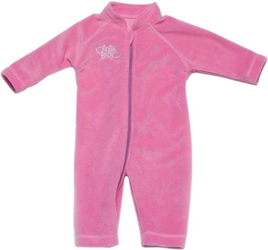Комбинезон Модний Карапуз флисовый р.68 розовый 02-00435-1 