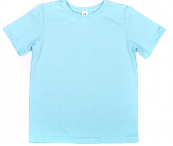 Футболка унисекс Luna Kids р.116 аквамарин 