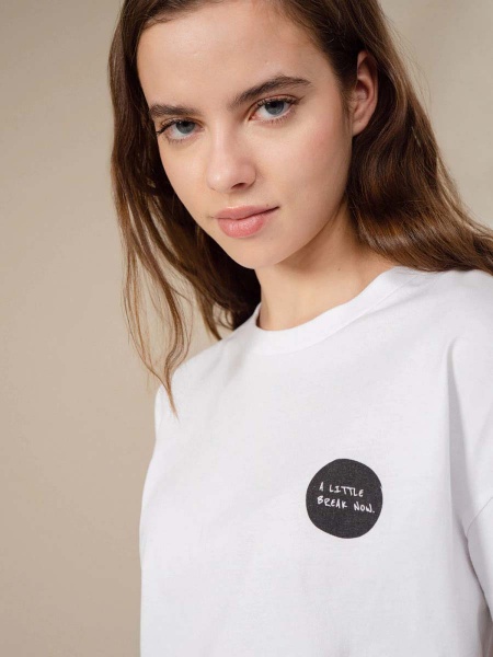 Футболка Outhorn HOL22-TSD605-10S р.S білий