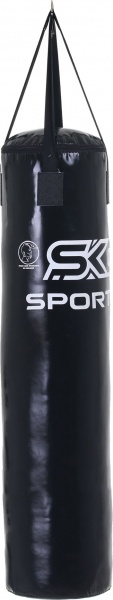 Боксерский мешок SPORTKO 100x35 см 25 кг черный