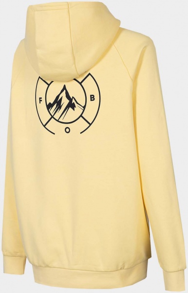 Джемпер 4F WOSWEATSHIRT BLD012 H4Z22-BLD012-73S р. XL желтый