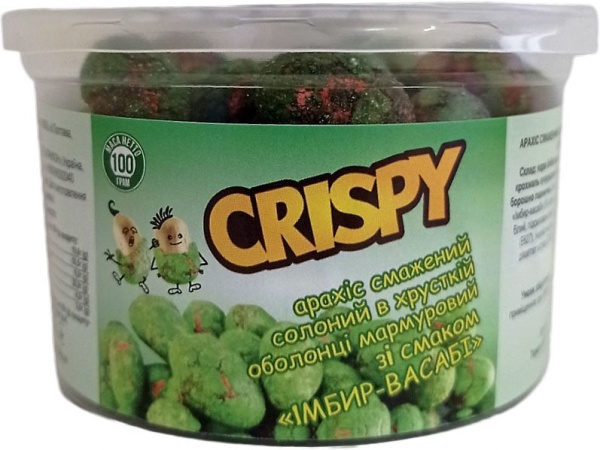 Арахис CRISPY имбирь-васаби 100 г