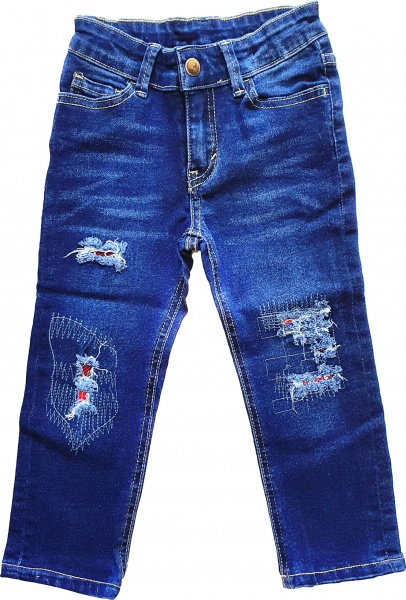 Джинсы Dengiz р.128 темно-синий М-075 