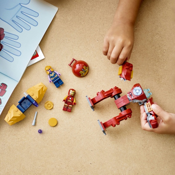 Конструктор LEGO Super Heroes Marvel Халкбастер Железного Человека против Таноса 76263