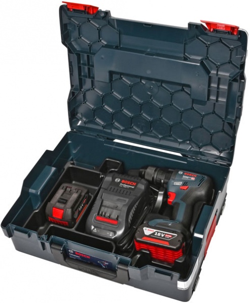 Набір інструментів Bosch Professional GSB 18V-50 + GAS 18V-1 0615990M44