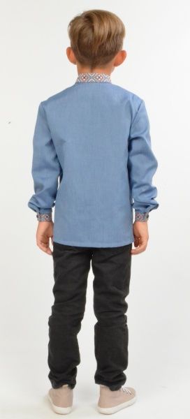 Сорочка Едельвіка 1121-18/00 р.152 блакитний 1121-18/00 