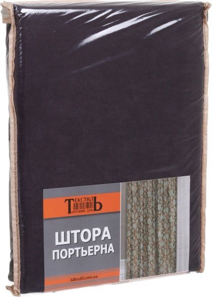 Штора SL 1004-V36 150х290 см темно-синяя ТД Текстиль