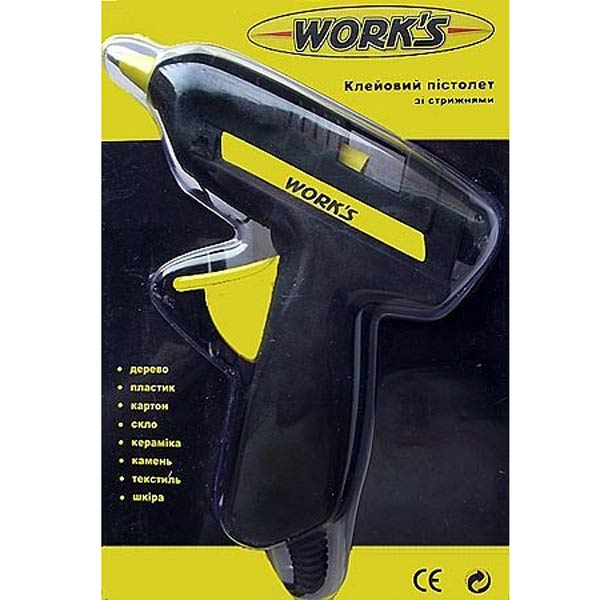 Пистолет клеевой Work's W80115