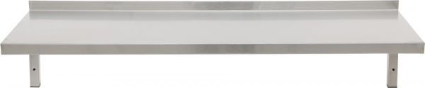 Полка производственная на 1 уровень Tehma 1200x300x250 мм нержавеющая сталь