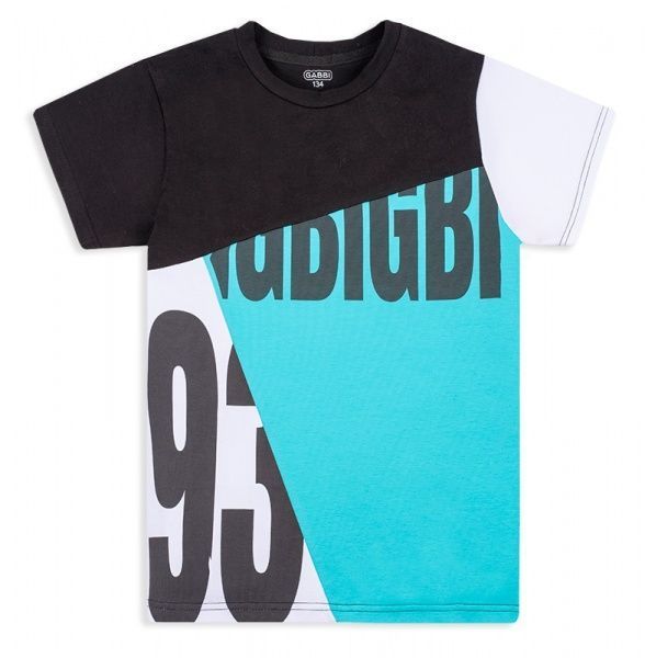 Футболка для хлопчиків GABBI FT-20-17-3 Юніор р.122 ментоловий 