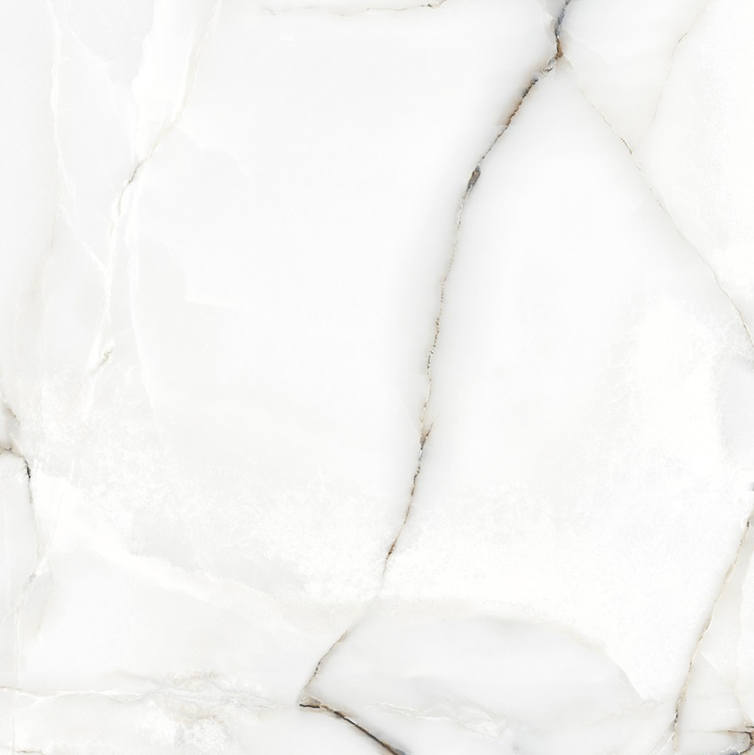 Плитка Cerossa Ceramica BOLD ONYX WHITE polished 60х60 см