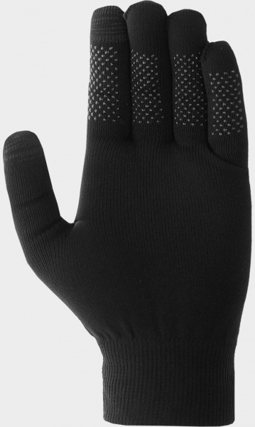 Рукавички 4F GLOVES CAS U049 4FAW23AGLOU049-20S р.S-M чорний