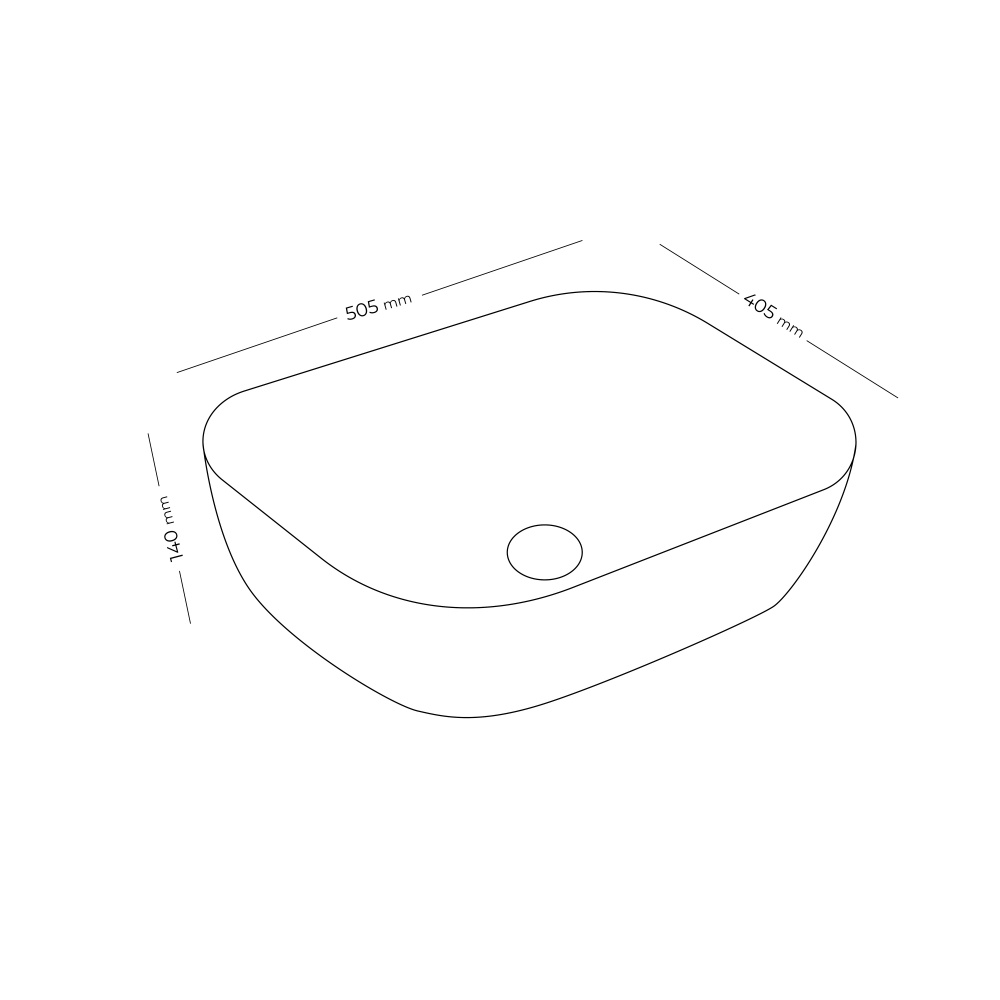 Умывальник-чаша Doosh MARMUR DO-TS-01 Marble light