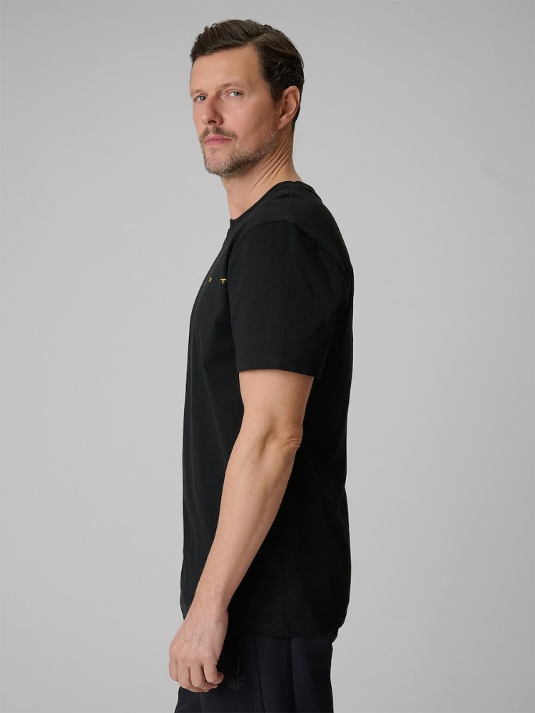 Футболка 4F 4FWSS26TTSHM2661-20S р.XL чорний