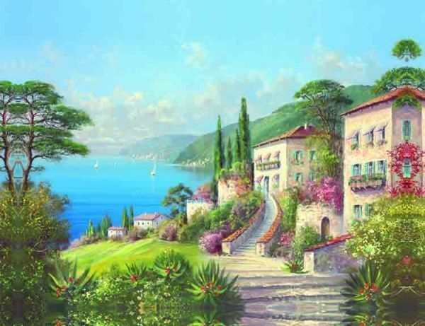 Репродукция My Retreat 80x107 см RozenfeldArt 