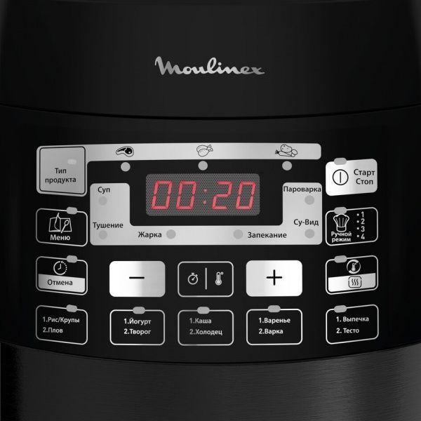 Мультиварка-скороварка Moulinex Quickchef CE430832 