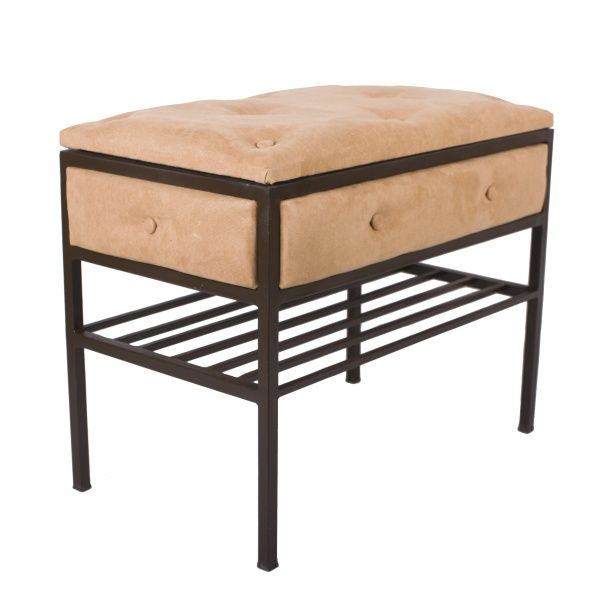 Банкетка Метал Арт Ріно бежевий 