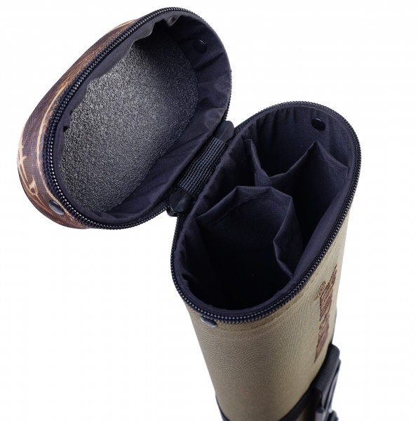 Тубус для удилищ KENT&AVER жесткий №6 зеленый 115 см