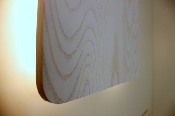 Бра ADLUX Quadro-25 R-25-WW-WА LED 7 Вт ясень выбеленный 