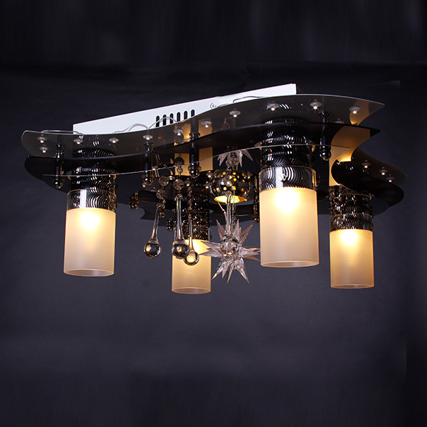 Люстра Altalusse LV202-05 хром/белый