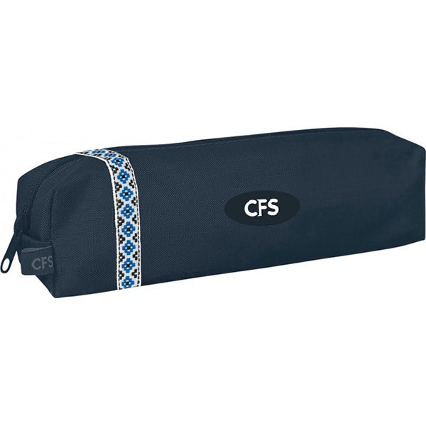 Пенал школьный Vyshyvanka Classic Dark Grey CF85542 Cool For School темно-серый