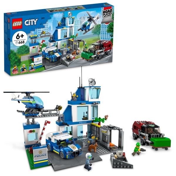 Конструктор LEGO City Поліцейська дільниця 60316