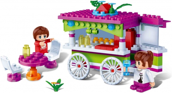 Конструктор BanBao Trendy City Фургончик с едой 6118 6118