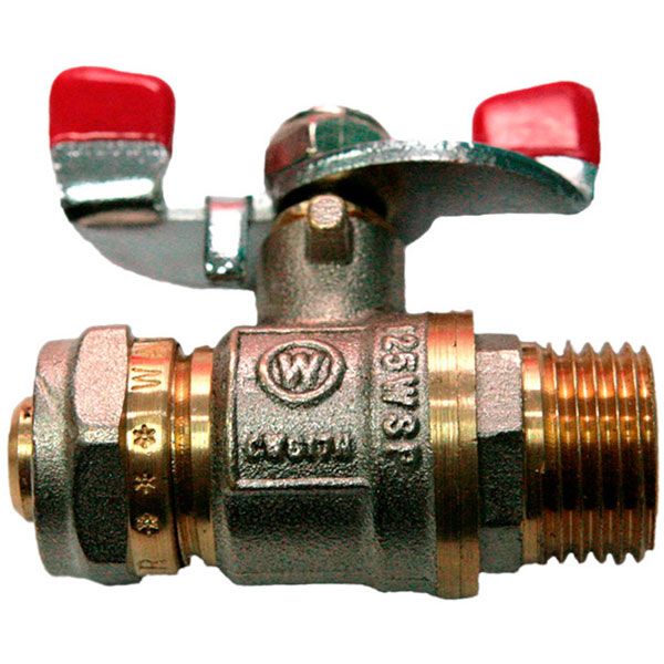 Кран шаровой WaterPro WING 16х1/2
