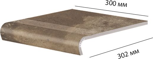 Клінкерна плитка DALLO MIELE STOPNICA V-SHAPE 30х32 Cerrad