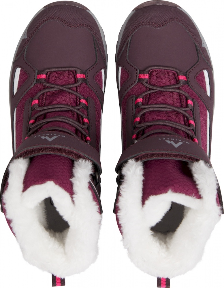 Черевики McKinley Maine MID WI AQB J 420084-901296 р.37 бордовий