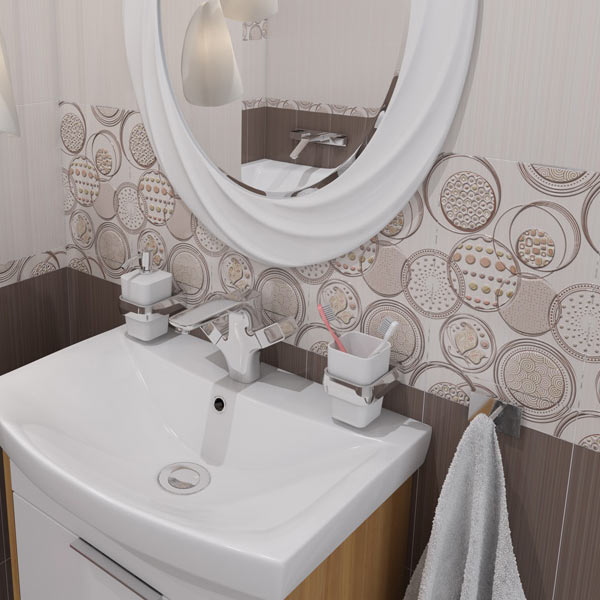 Плитка Cersanit Letizia 250x350 мм бежевий