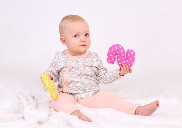 Кофтинка дитяча Sasha р.56 помаранчевий 4194/1 