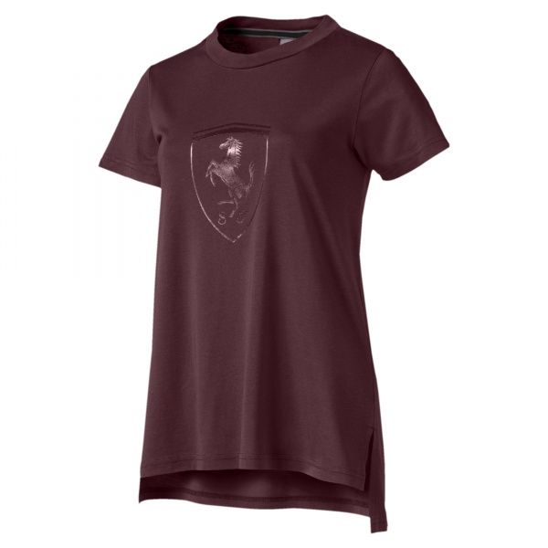 Футболка Puma Ferrari Wmn Big Shield Tee 59544204 M червоний